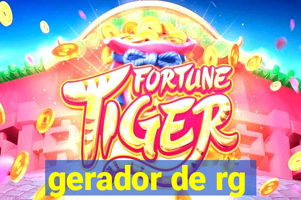 gerador de rg